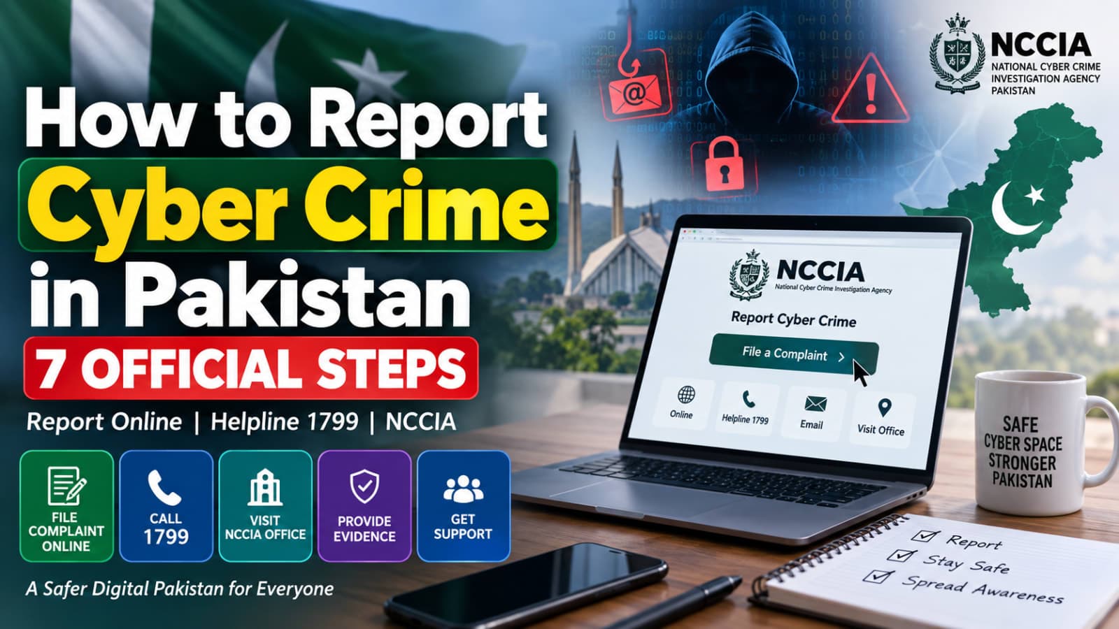 How to Report Cyber Crime in Pakistan: 7 Official Steps