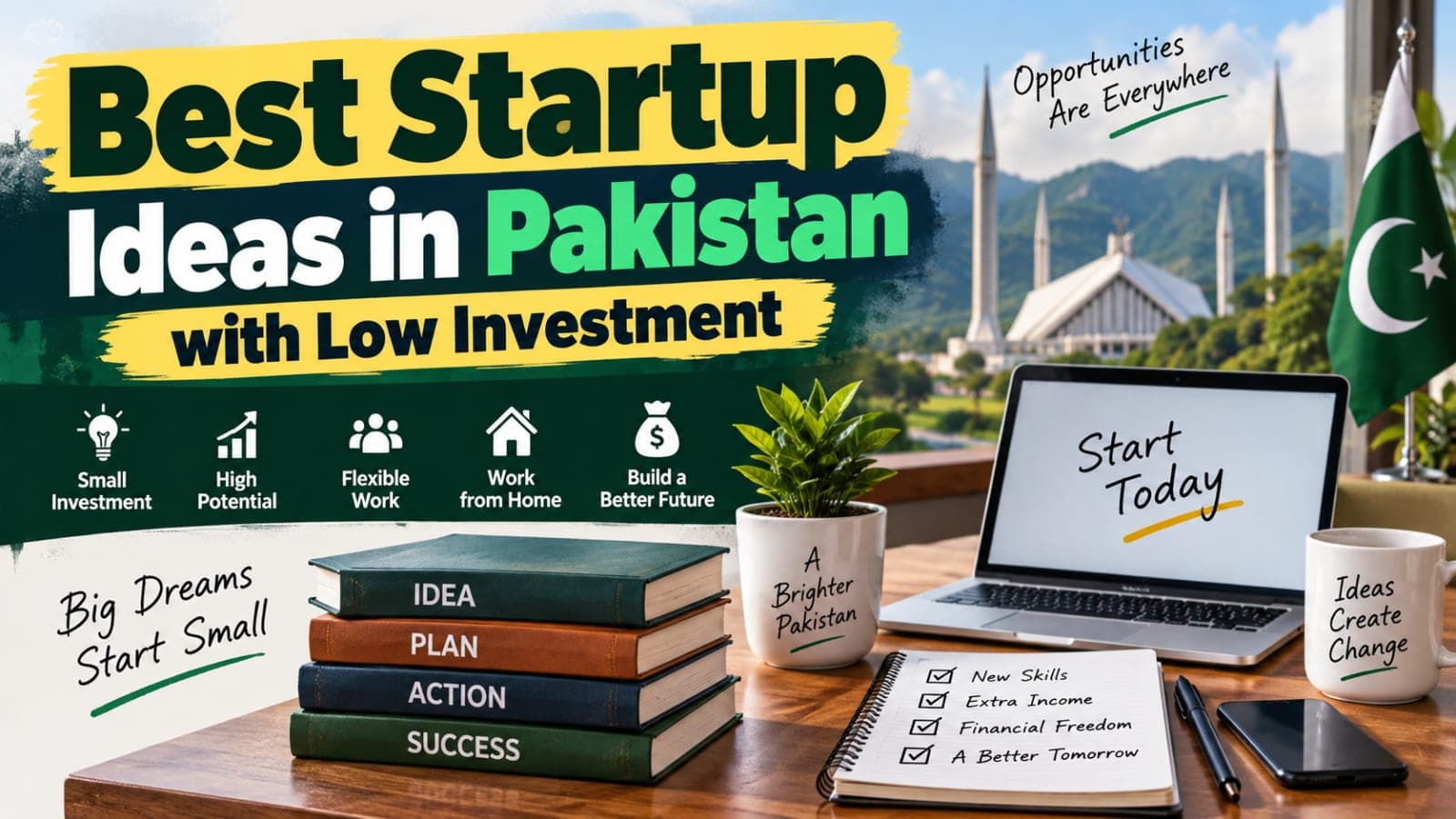 Best Startup Ideas in Pakistan wi12th Low Investment