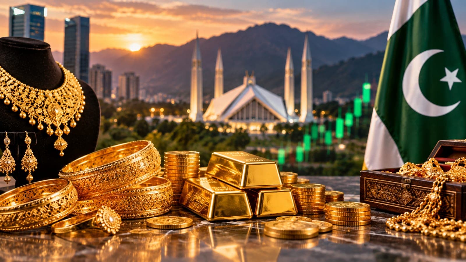 Gold Rate in Pakistan Today open market price