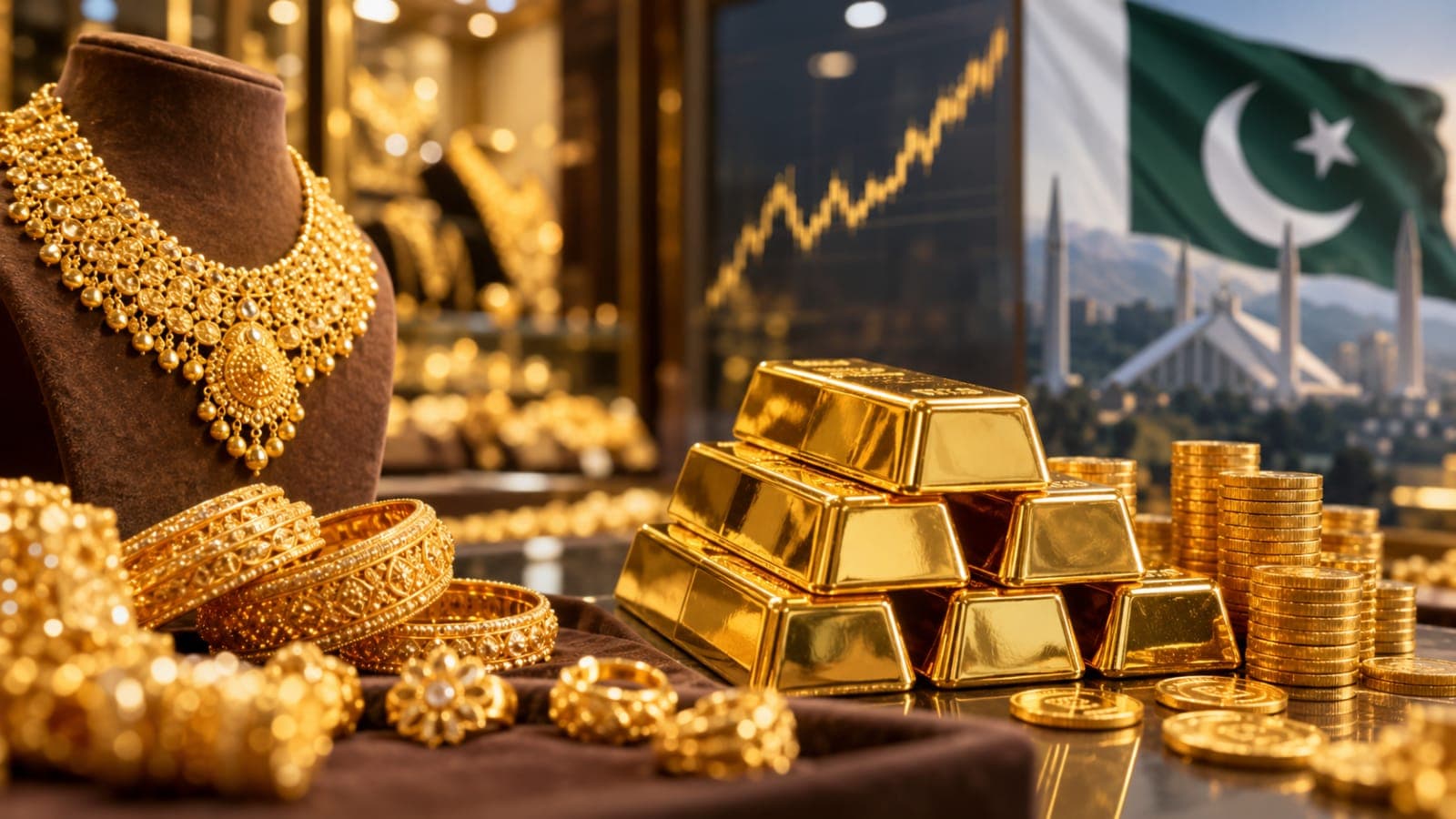 Gold Price in Pakistan Today – Latest Gold Rate per Tola and 10 Gram