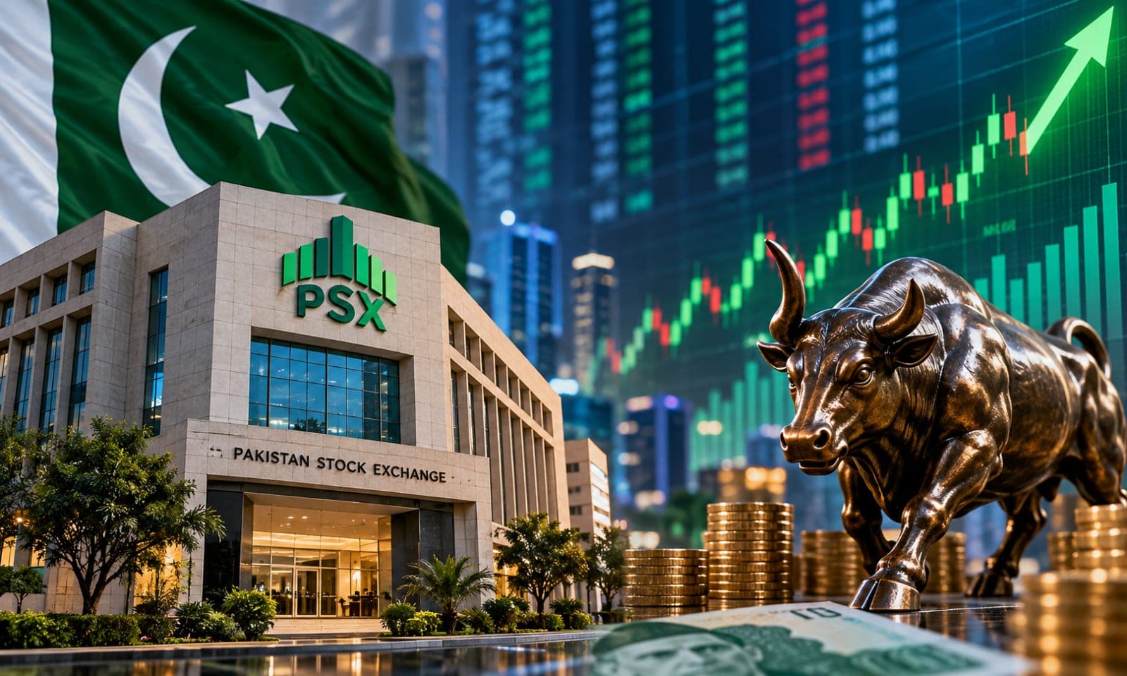 PSX Today – KSE-100 Index Latest Update & Market Summary