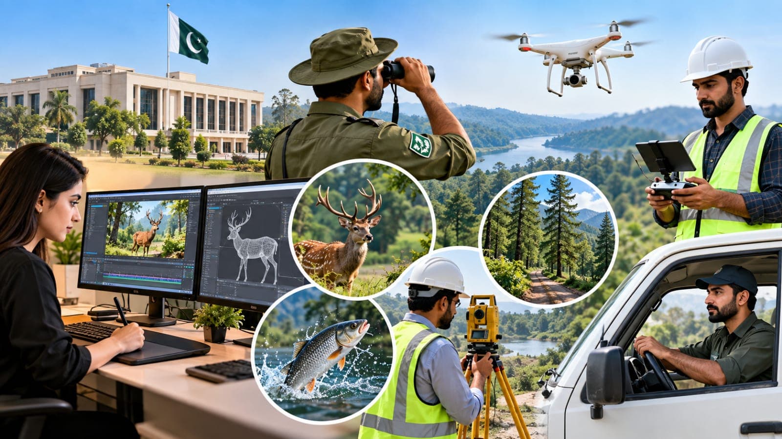 Forestry, Wildlife and Fisheries Department Jobs 2026: 5 Vacancies With Salaries Up to Rs. 350,000
