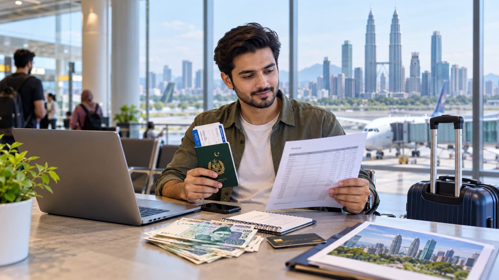 Malaysia tourist visa proof of funds for Pakistani applicants