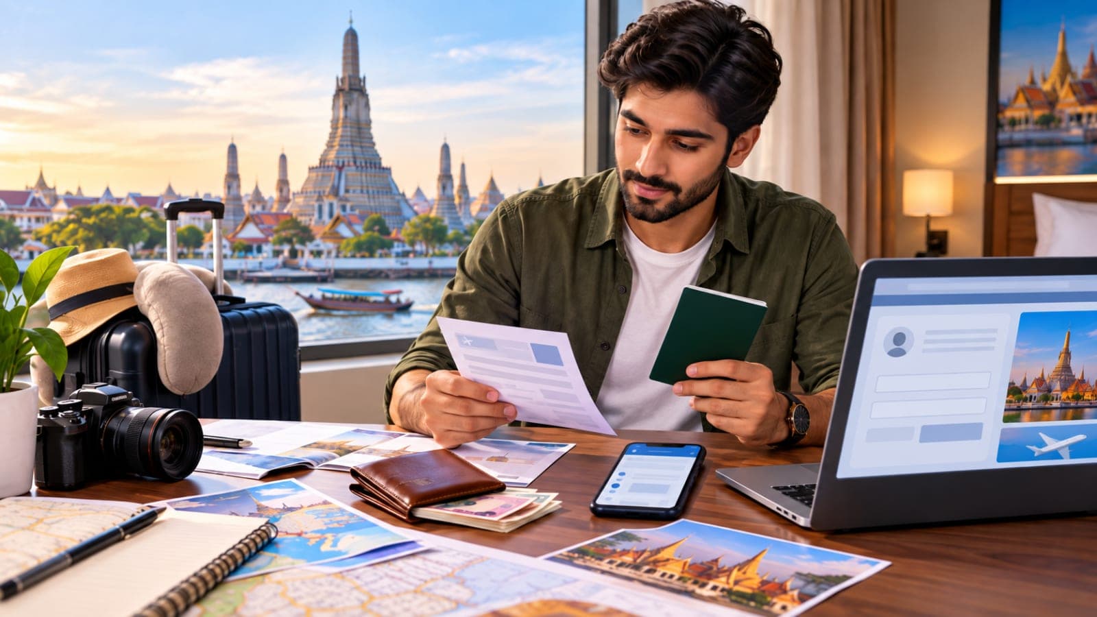 Thailand tourist visa from Pakistan with low bank balance
