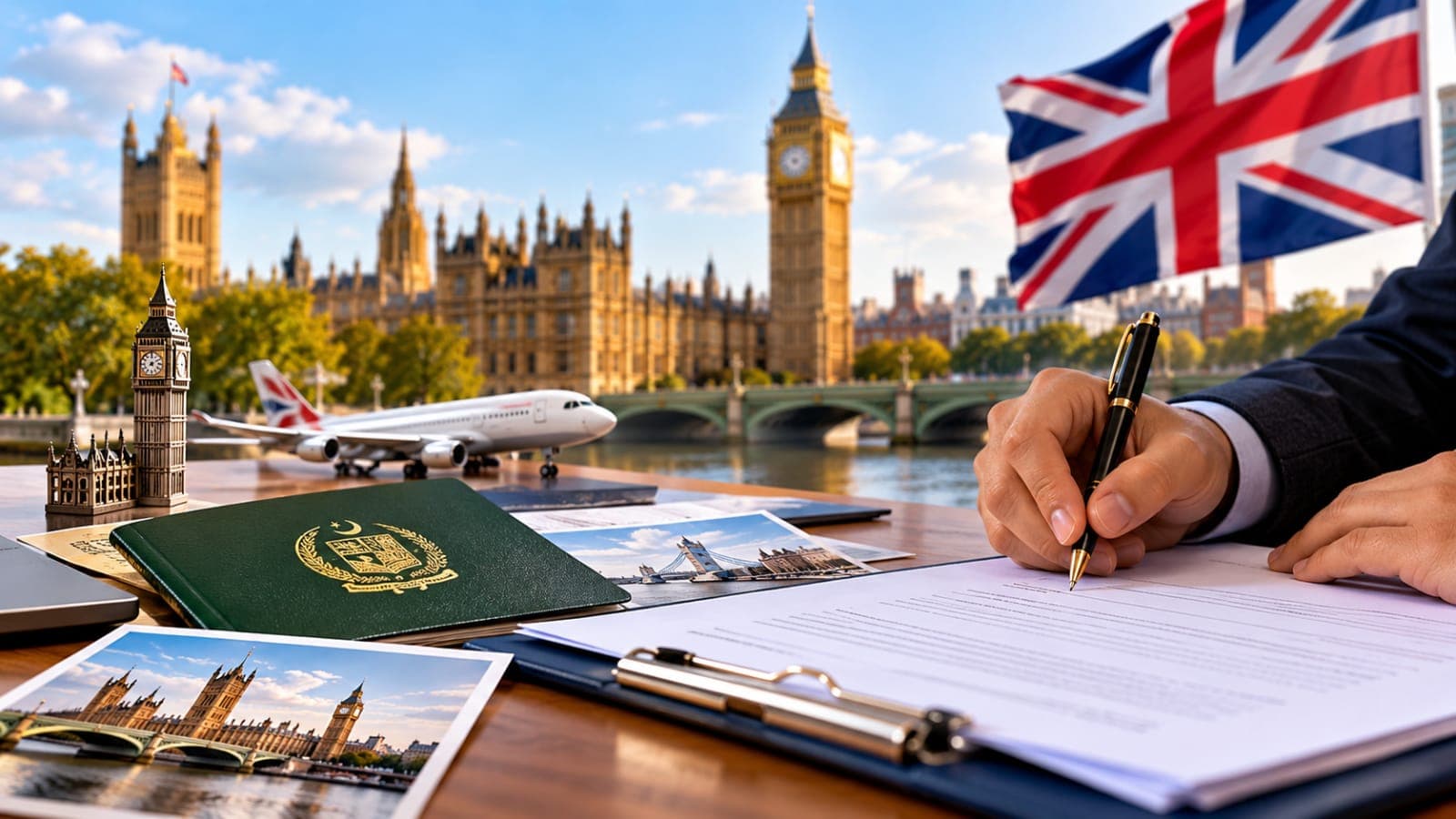 UK visit visa sponsor letter from Pakistan