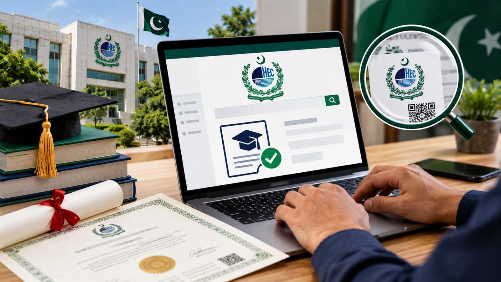 HEC degree verification for Pakistani university degree online.png