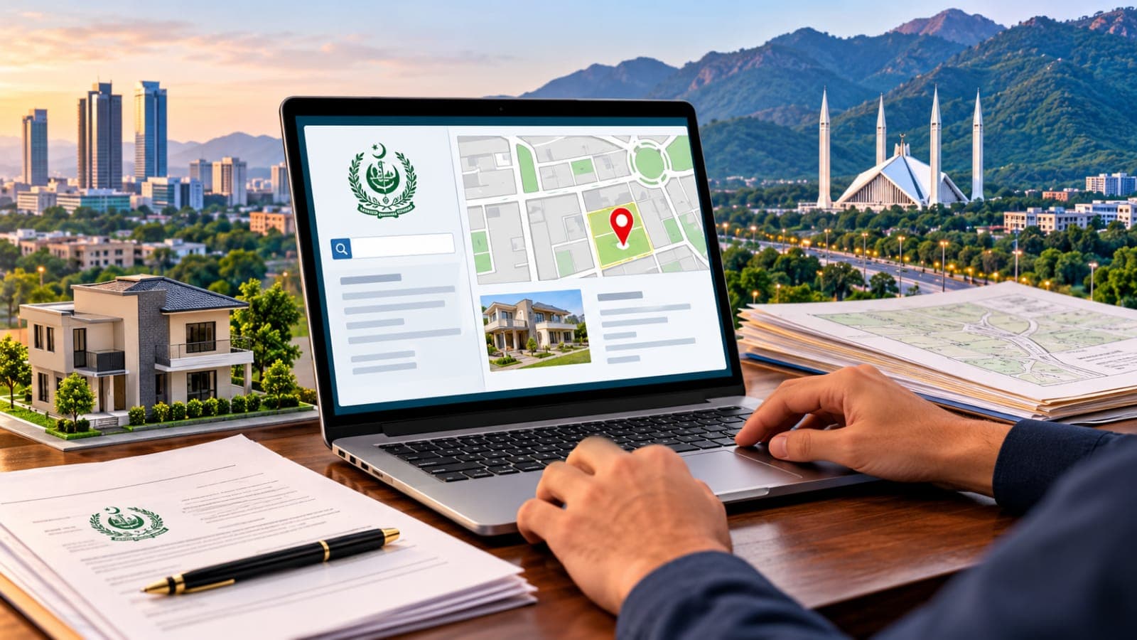 How to check Islamabad property records online in 2026 using CDA property verification services