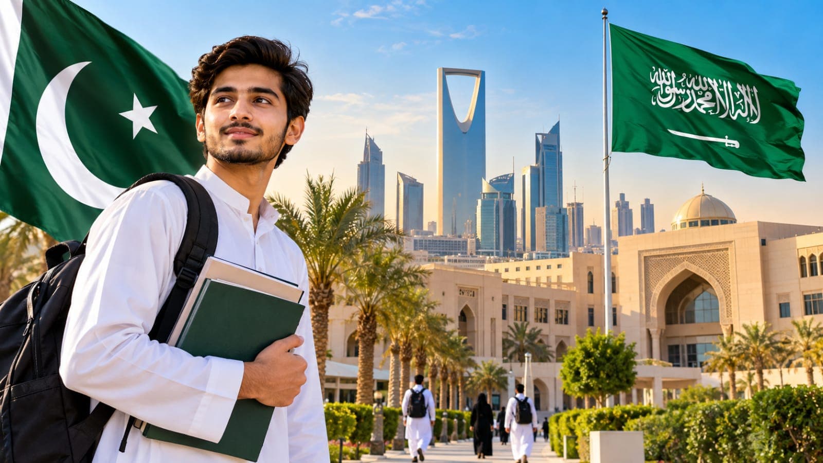 Saudi Arabia fully funded scholarships for Pakistani students 2026-27