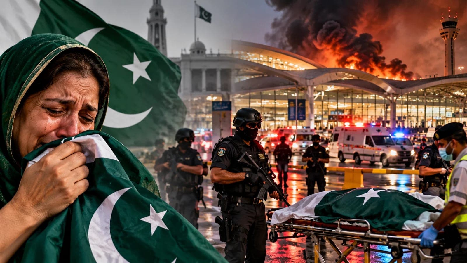 Riyadh King Khalid International Airport after reported October 2026 attacks