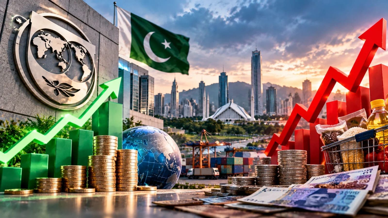 IMF Forecasts 3.5% Growth for Pakistan as Inflation Heads to 9.9%